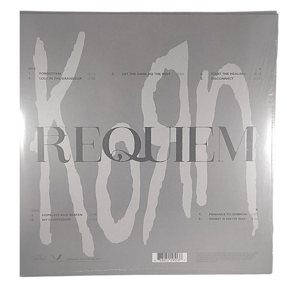 Korn Requiem Audio Vinyl Record Album Sealed Shrink Wrapped Brand New Munky Head - Picture 2 of 3